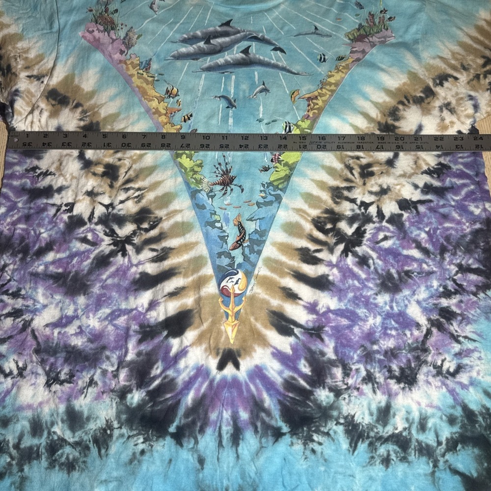 Vintage 1990 Liquid Blue Atlantis Kingdom T Shirt John Connell FOTL Tag AOP XXL - Picture 13 of 16